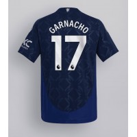 Manchester United Alejandro Garnacho #17 Bortatröja 2024-25 Korta ärmar